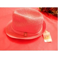 Ladies Pink Derby style Hat  eb-11759983